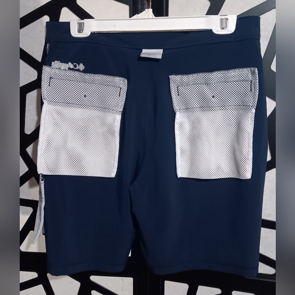 Men's Columbia PFG- MENs Shorts - Navy - Sz 32W 8L - Picture 4 of 9